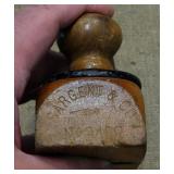 Wood Plane, Transitional, detail.