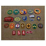 Boy Scout and other Patches