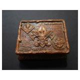 Boy Scout decorated box