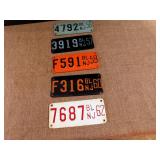 License Plates, small, motorcycle?