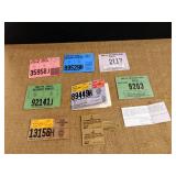 Hunting Licenses, paper