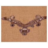 Beaded Victorian Dress Trim