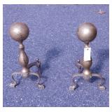  Brass Andirons