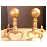 Brass Andirons