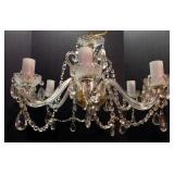 Glass/Crystal Chandelier