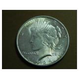 1924 Peace Dollar