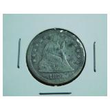 1876 Liberty Seated Quarter