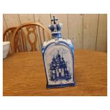 Blue and White Bottle