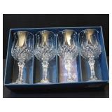 Set of four Crystal Goblets