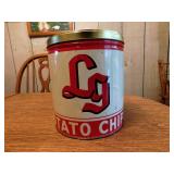 LG Potato Chip Tin