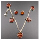 .925 Bracelet and Earrings