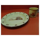 Camp Plates and Cups Set of Four