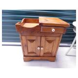 Small Pine Dry Sink