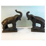 Bronze ? Elephant Book Ends