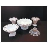 Various Milk Glass Items