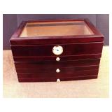 Humidor-Cherry Finish