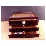 Humidor-Cherry Finish