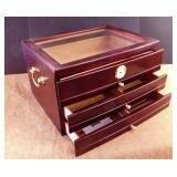 Humidor-Cherry Finish
