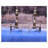 Brass Andirons