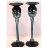 Art Glass Candle sticks