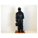 Carved Coal Figure