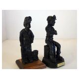 Carved Coal Figures