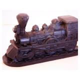 Carved Coal Locomotive