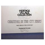 Dept.56 Red Brick Firestation