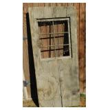 Primitive Wood Door