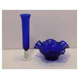 Blue Glass Grouping