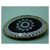 White Metal Belt Buckle