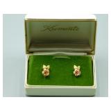 Rose Gold NIB Earrings