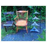 Vintage Chairs, Longaberger Rack