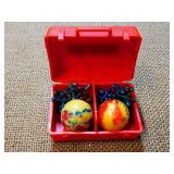 Jacks and Balls in plastic case