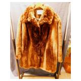 3/4 length fur coat