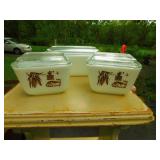 Refrigerator Dishes with lids