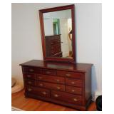 Ethan Allen Dresser with Mirror