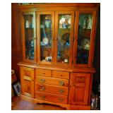 Lighted China Cabinet