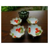 Nut cups, mini stoneware pot