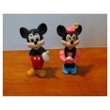 Mickey and Minnie Mouse