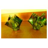 Art Glass Votive Candle Holders
