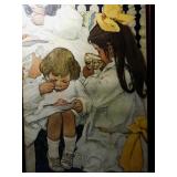 17"x12.5 inc.frame Jessie Willcox Smith