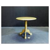 Brass Tilt Top Table Small