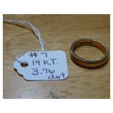 #7 14KT. Band