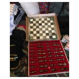 New marble chess set