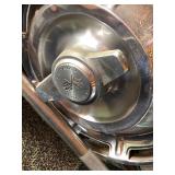 Classic corvette hubcap