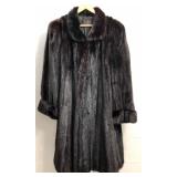 Bill Blass Mid-Length Mink Coat