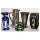 Antique Glass & Silver