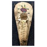 Early Native American Beaded Cradle