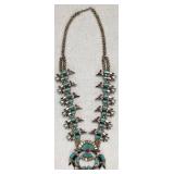 Vintage Squash Blossom Necklace